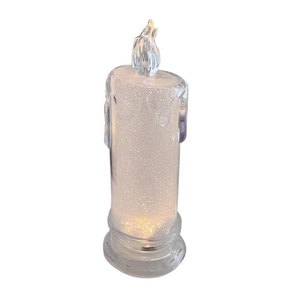 LED Crystal Candle with Powerful Battery