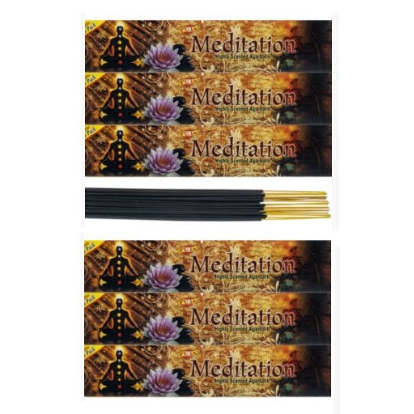 Puja Incense Sticks Highly Scented Agarbatti - Meditation - 120 Sticks
