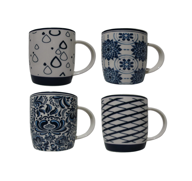 Mugs 4 Piece Set - Kitchen Essentials
