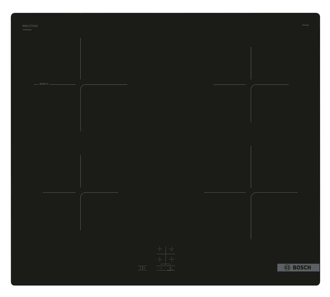 Bosch 60cm Series 2 Induction Hob Surface Mount without Frame 51x592x522mm