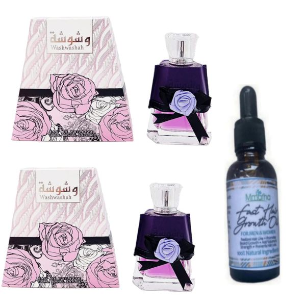 Gift Sets 2 Washwashah EAU DE Toilette &amp; MMafha Hair Oil