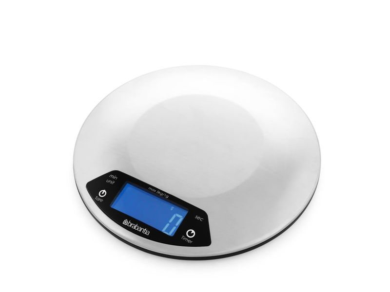 Brabantia - Round Digital Kitchen Scale - Matt