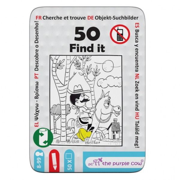 Travel Games - Find It x 50 Cards