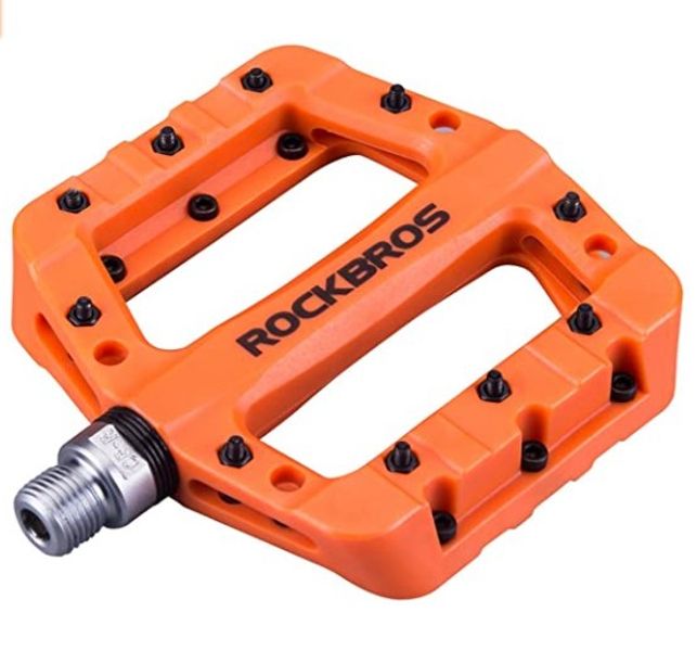 Rockbros Lightweight MTB Pedals - Orange