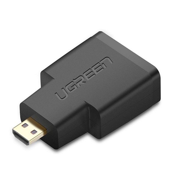 UGreen 20106 Micro HDMI M to HDMI F V2.0 Adp-BK