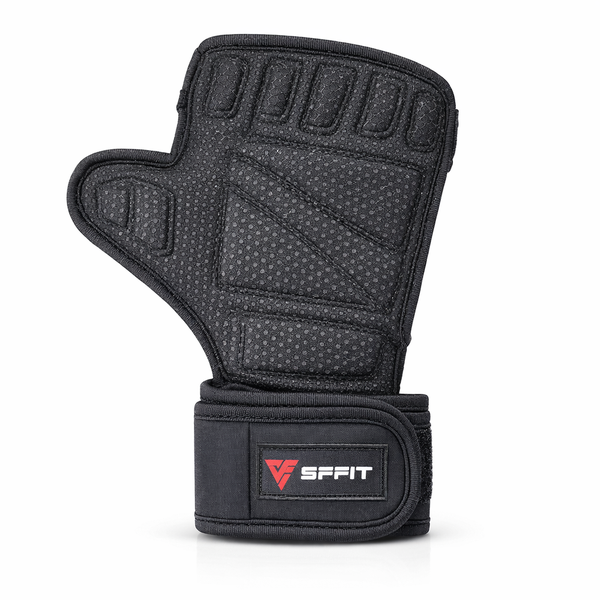 Non-Slip Weightlifting Grips with Integrated Wrist Support