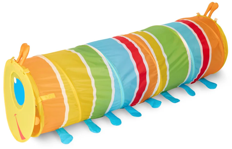 Melissa &amp; Doug Giddy Buggy Tunnel (Indoors or Outdoors)