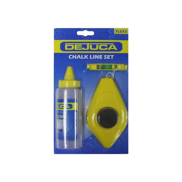 Dejuca - Chalk Line - Plastic Case - 3 Piece Set - 3 Pack