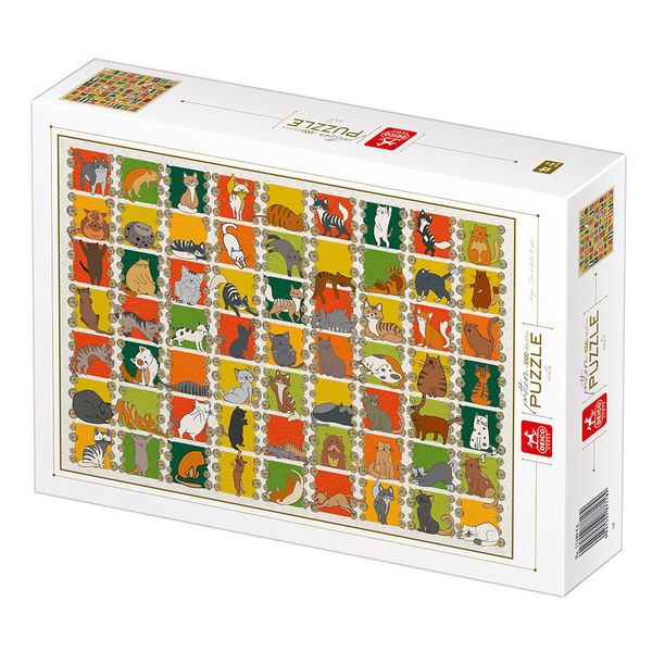 Cats - 1000 Piece Adult Jigsaw Puzzle