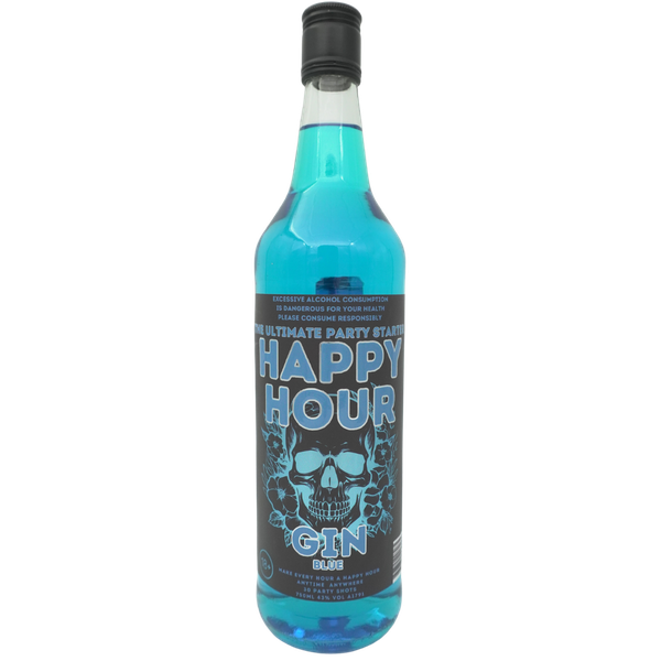 Happy Hour Gin Blue 750ml