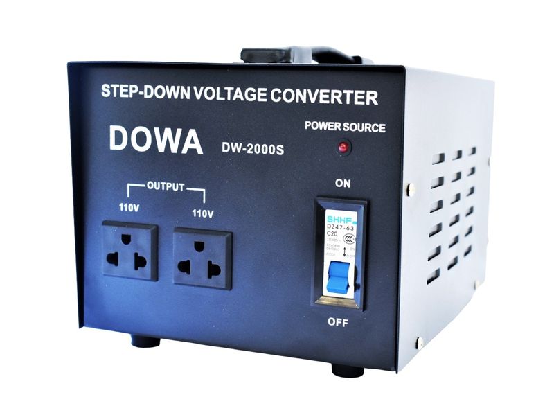 Step down Voltage Converter 220v AC to 110v AC, DW2000