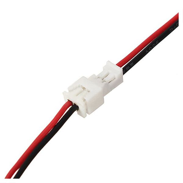 20pcs Mini JST PH 1.25 2 PIN MALE FEMALE PLUG CONNECTOR with WIRE CABLES