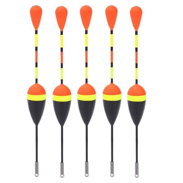 5 Pieces Light Sensitive Oval Slip Bobbers