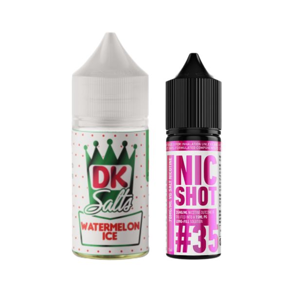 Donut King 30ml E-liquid 35MG Juice - Watermelon Ice