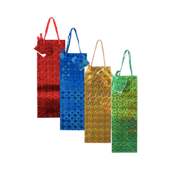 Stationery- Hologram Wine Gift Bag