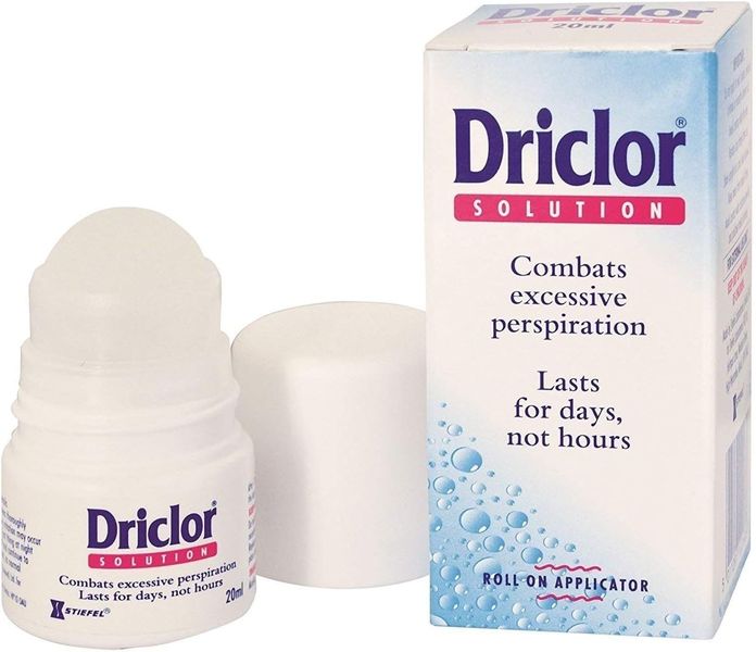 Driclor Roll On Applicator Solution 20ml-Pack of 2