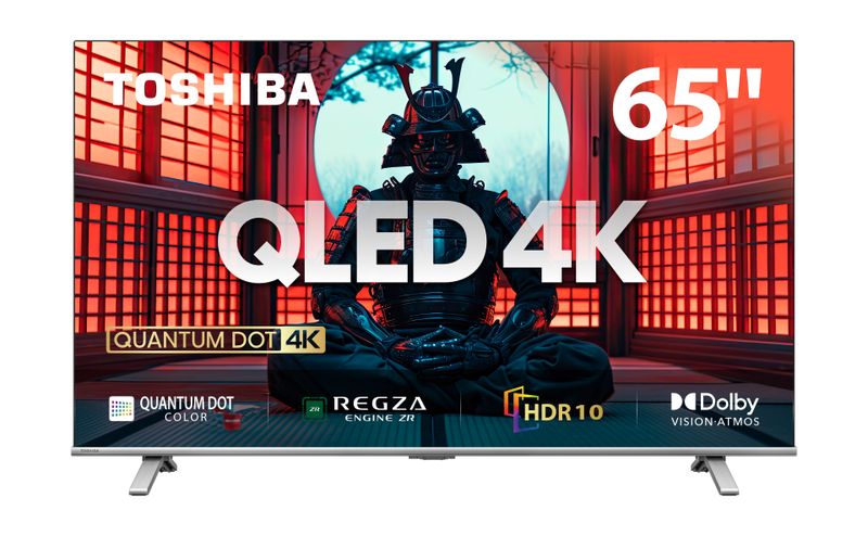 Toshiba 65" C450MN 4K QLED Smart TV with Dolby Atmos