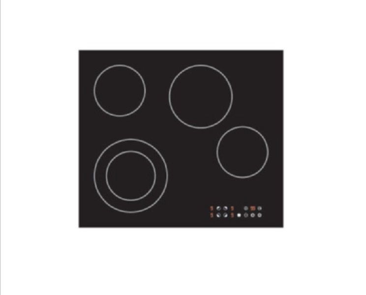 Goldair Built-In Hob - 4 Plate Black
