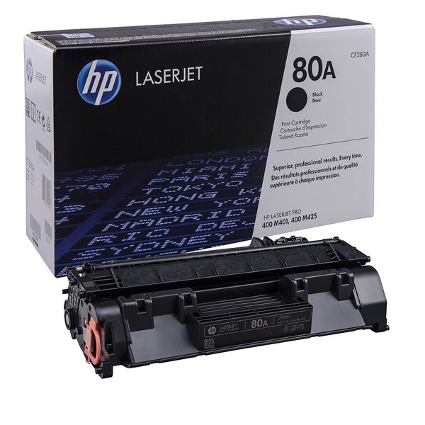 80A LaserJet Toner Cartridge - Black CF280A
