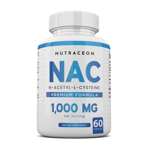 NAC (N-Acetyl-L-Cysteine) 1000mg - Premium Formula