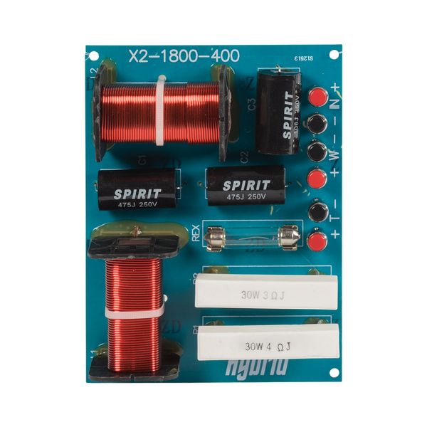 Hybrid X2-1800-400 Crossover 2 Way X-Over, 1800Hz, 400 Watt