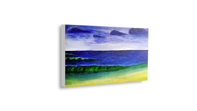Art - Abstract - Print on Canvas - Me and the sea