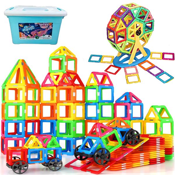 Magnetic Tiles Set STEM Building Blocks 118 Piece