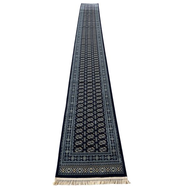 Rugs &amp; Decor/ Bokhara Style Deep Red Passage Runner Rug- 800 x 80 cm