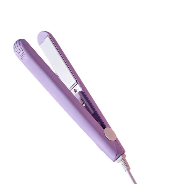 Mini Hair Straightener 2 in 1 Straight and Curly Hair Flat Iron Ceramic