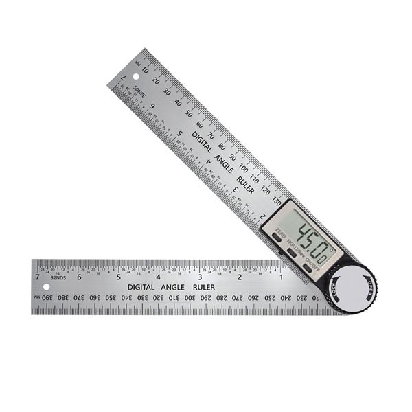 2-in-1 Digital Electronic Display Angle Ruler, Woodworking Measuring Tool
