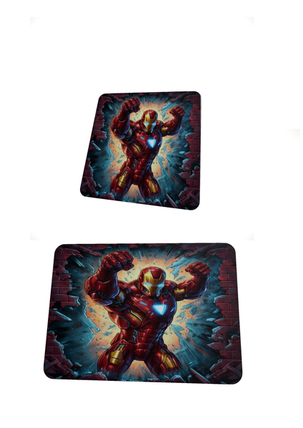 Ironman - Mouse pad and coaster set