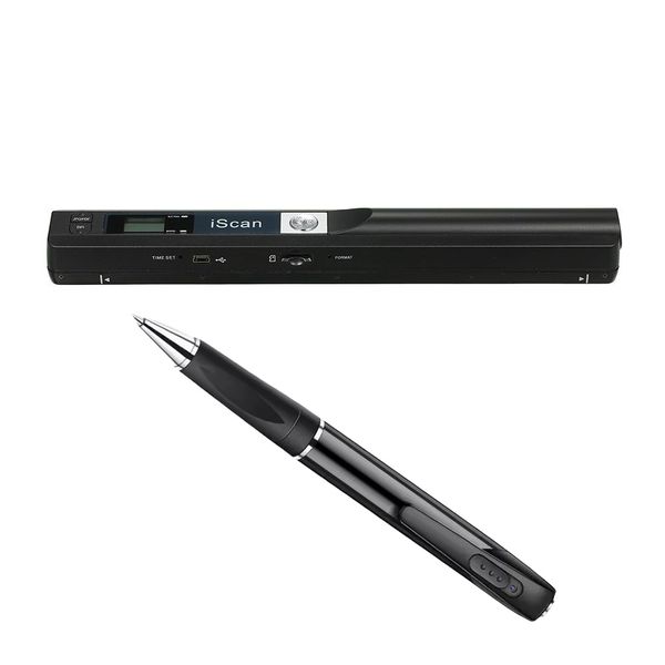 300/600/900 DPI Portable A4 Paper Doc. Scanner&amp; HD 1080P Hidden camera Pen