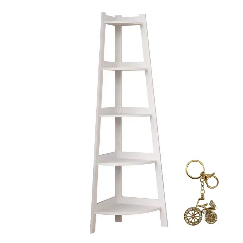 5Layer Corner Wall Shelf Ladder Bookcase Display Rack Shop Today