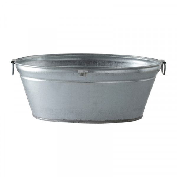 Galv Bath 60cm X 35Lit