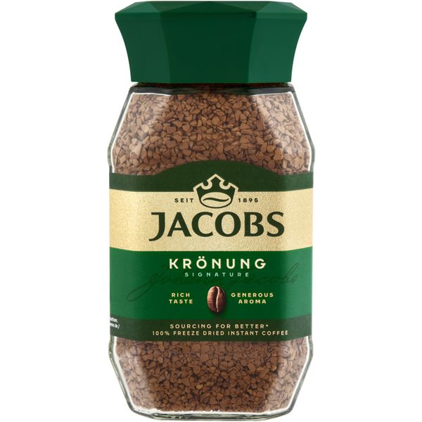 JACOBS Kronung Instant Coffee - 200g Jar
