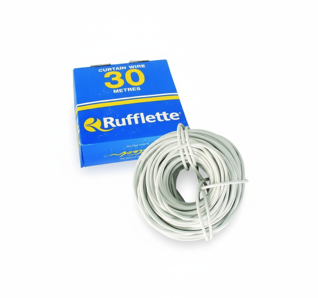 Curtain Wire 30m Plastic Coated for Indoor and Outdoor Use