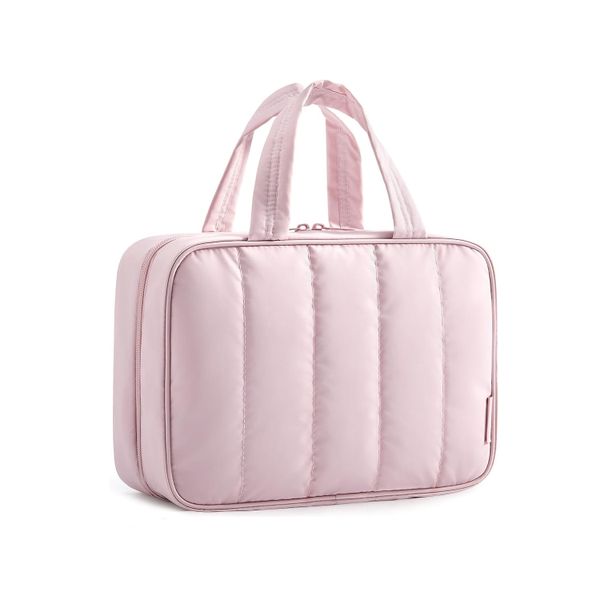 Travel Toiletry Bag for women, Portable Hanging Hook Makeup Bag