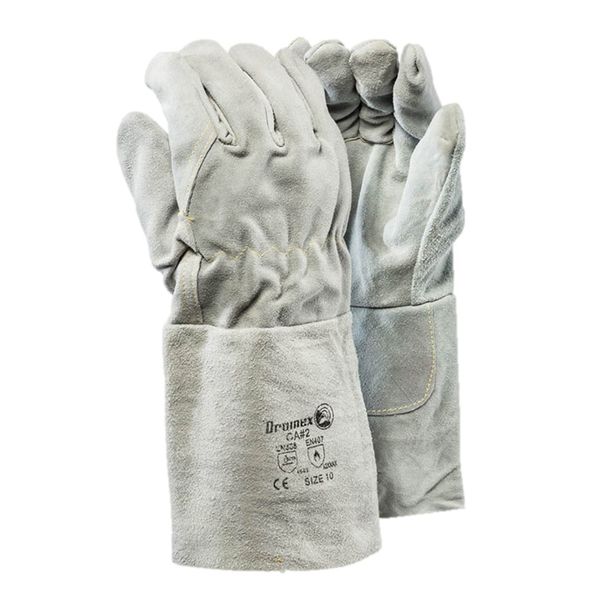 Dromex TaeKi5 Lined Heat &amp; Cut Full Leather Gloves (Size 10)