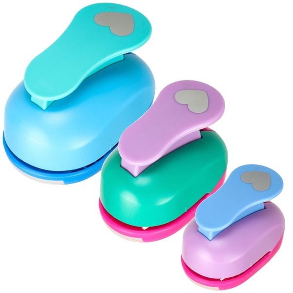 Craft Multifunctional Scrapbooking Heart Shape Paper Punch Set Of 3