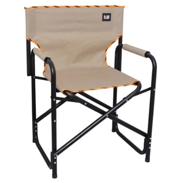 Basecamp - Director Chair - (No Table) Pioneer - Khaki &amp; Orange