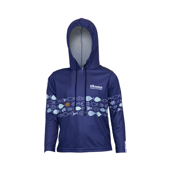 Okuma Pink Kids Fishing Hoodie