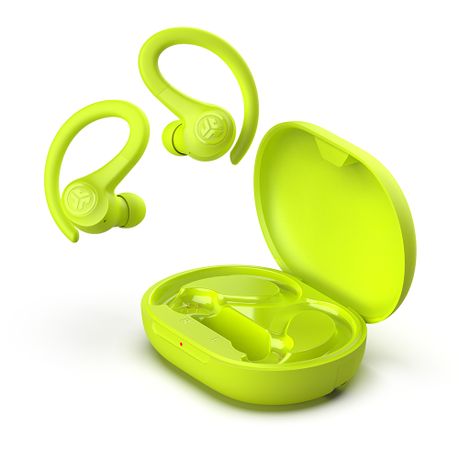 JLab GO Air SPORT True Wireless Earbuds Neon Yellow Shop Today