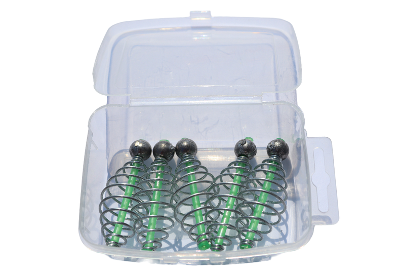 Carp Mielie Bomb Springs Fishing Feeder with a Container x5