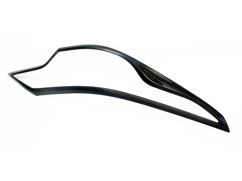 Toyota Fortuner 2016+ Head Light Trim - Matte Black
