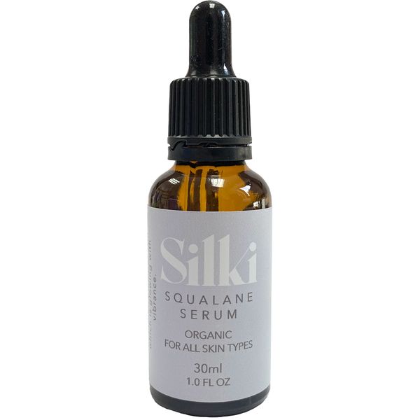 Silki - Squalane Serum 30ml - 100% natural plant-derived - Ecovert approved