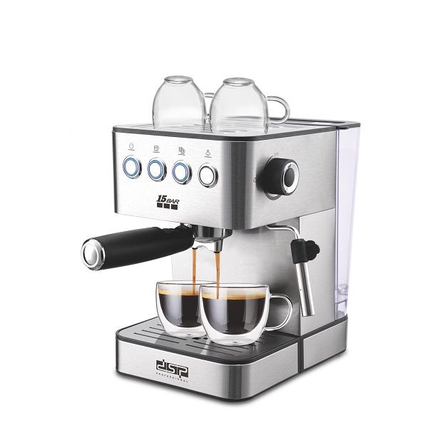 15 Bar Espresso Machine - Milk Frother - Cappuccino &amp; Latte Maker