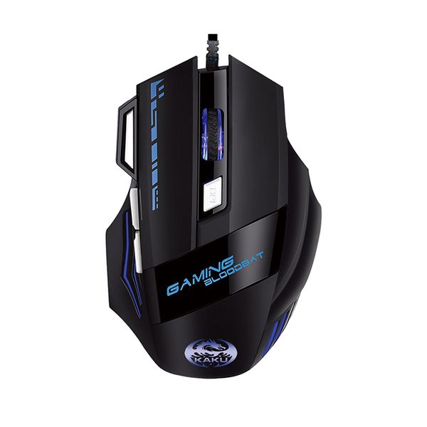 Wired Mouse, USB RGB Colorful Gaming Mouse 2400 DPI Optical Wired Mouse