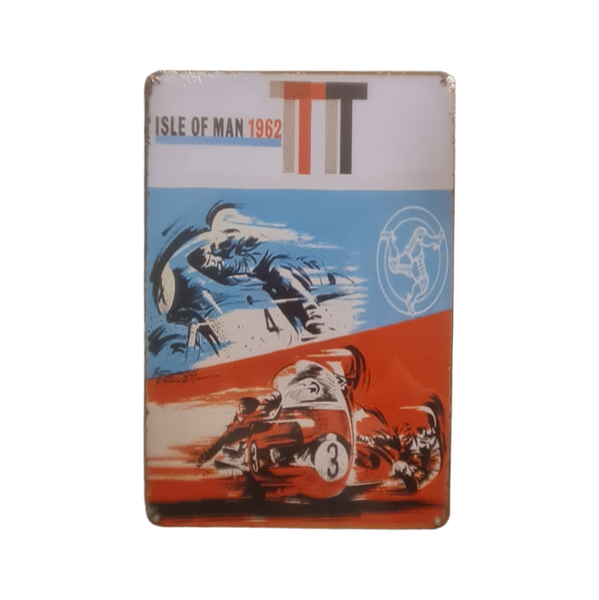 Tin Sign - Isle of Man 1962 TT