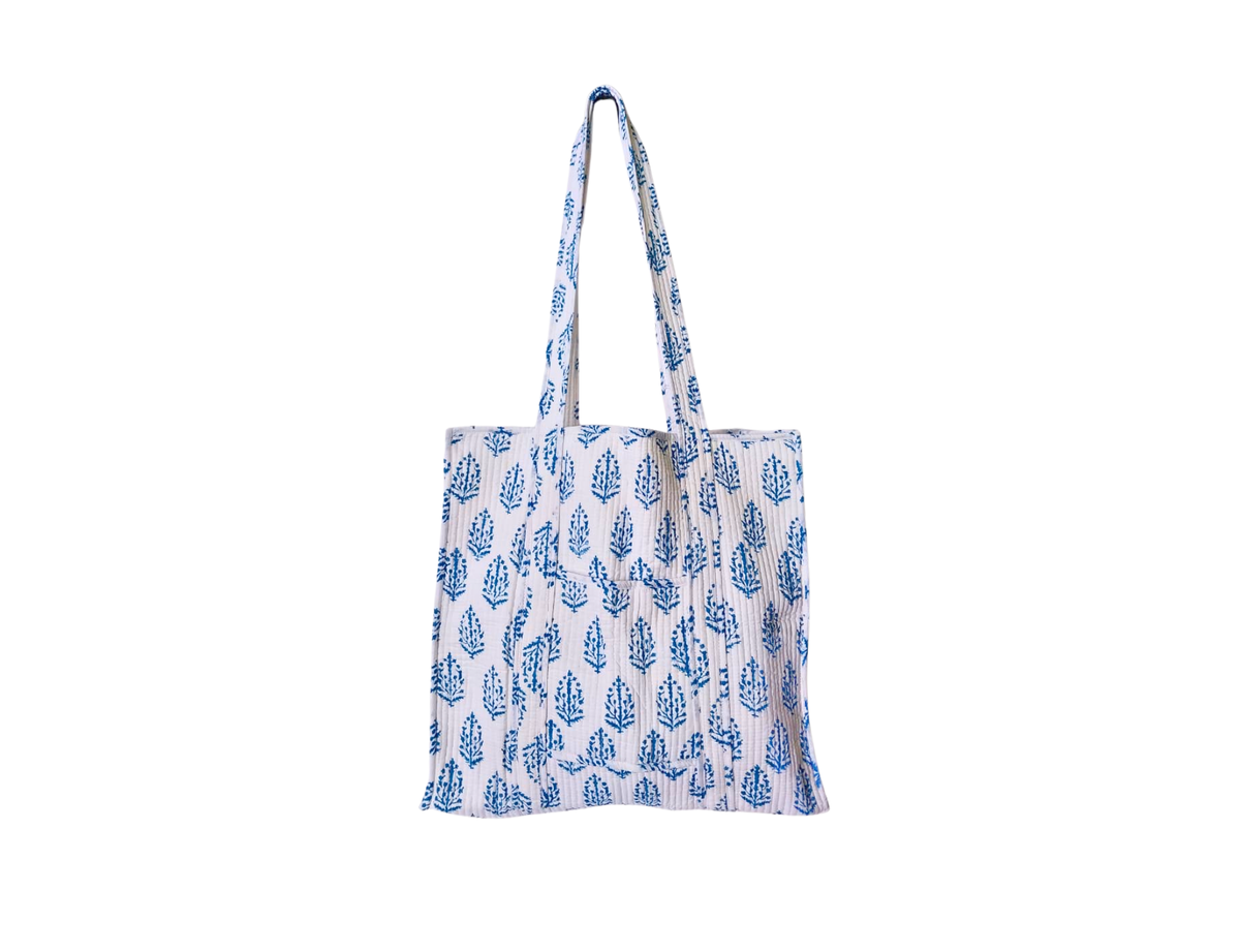 Handmade Block Printed Tote Bags - 100% Cotton | Shop Today. Get