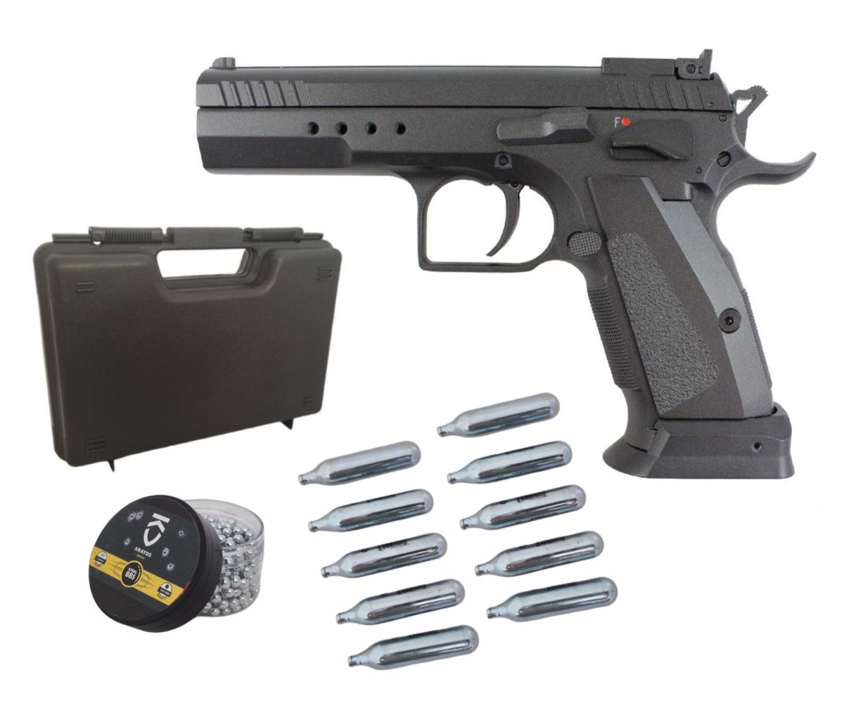 KWC CZ75 CO2 Pistol Kit Shop Today. Get it Tomorrow!